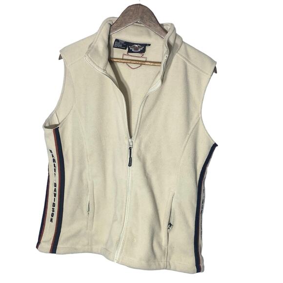 Harley- Davidson Fleece Vest XL - Picture 1 of 4